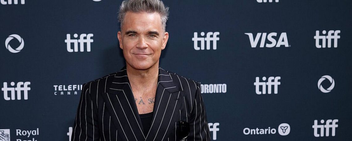 Le chanteur multi-dys Robbie Williams